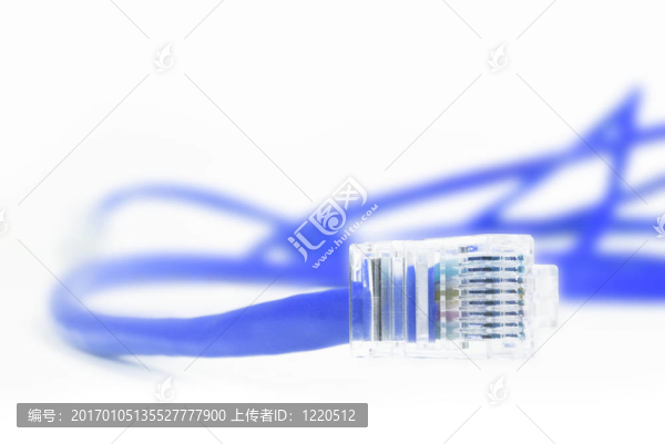 藍(lán)色的網(wǎng)線