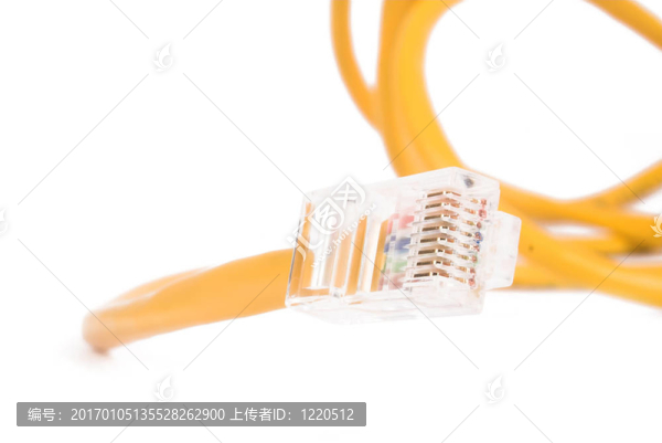黃色網(wǎng)絡電纜