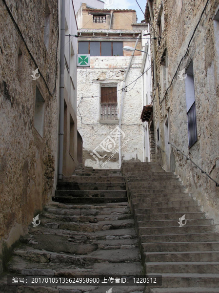 在馬斯-德巴韋蘭斯的老房子；Tarragona（西班牙）