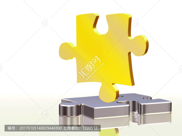 金銀拼圖碎片