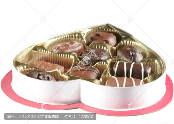 各式各樣的情人節(jié)巧克力
