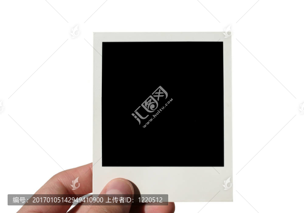 拿著寶麗來