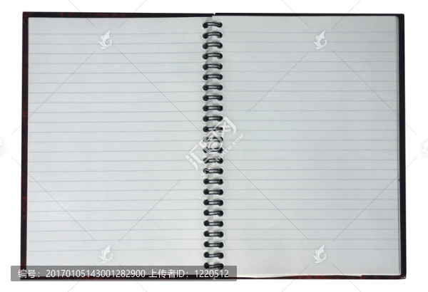 打開的書