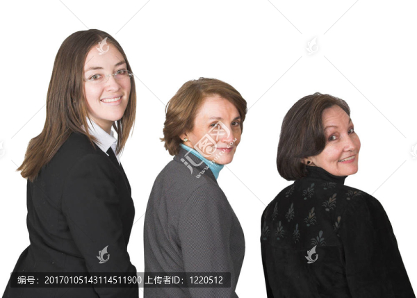 企業(yè)女性管理團(tuán)隊(duì)面帶微笑