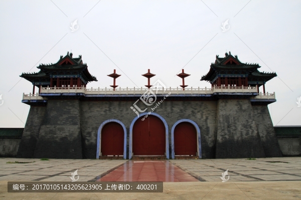 河南開封,金明池東大門