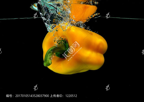辣椒掉進水