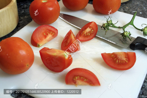 西紅柿切片