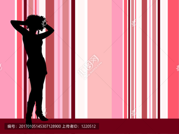 性感女