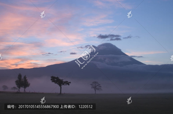 富士山日出