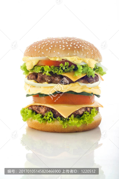 美味的漢堡-匯圖網(wǎng) www.fosd68.com 美味的漢堡