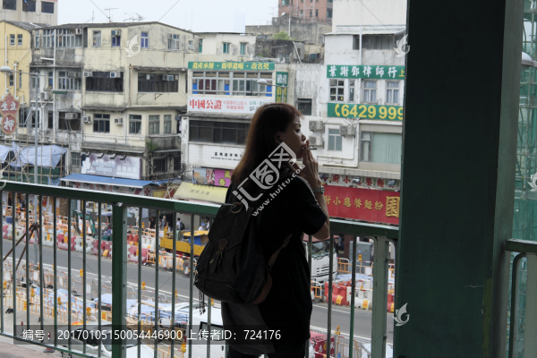香港上水街頭