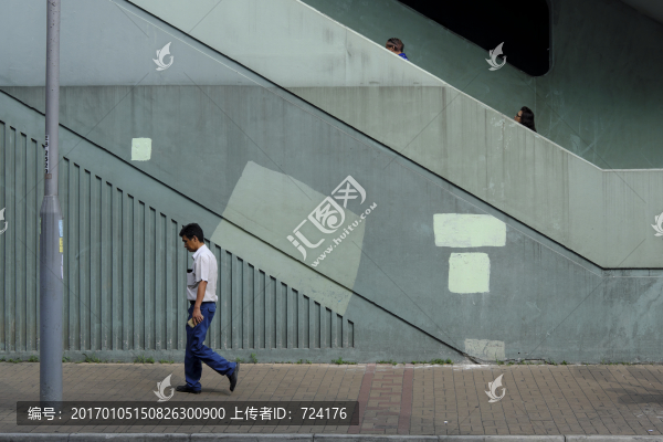 香港上水街頭