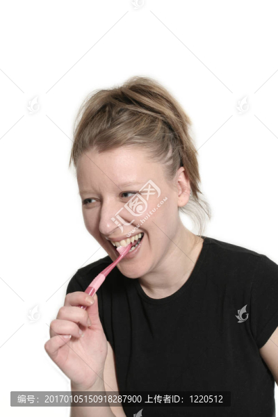 女人刷