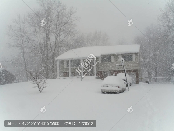 下雪了