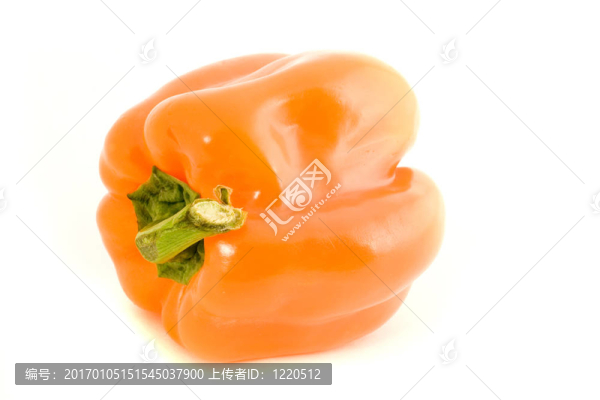 橙色的辣椒