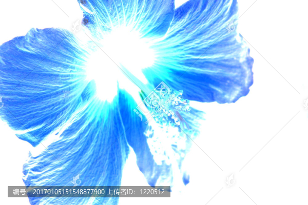 倒花