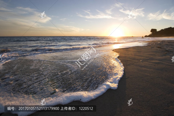 馬里布的日落
