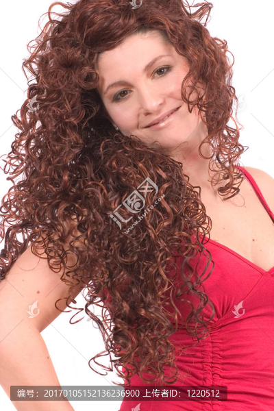 美麗的微笑的女人