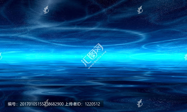 深藍色的