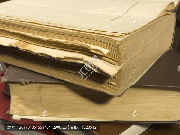 打開的書