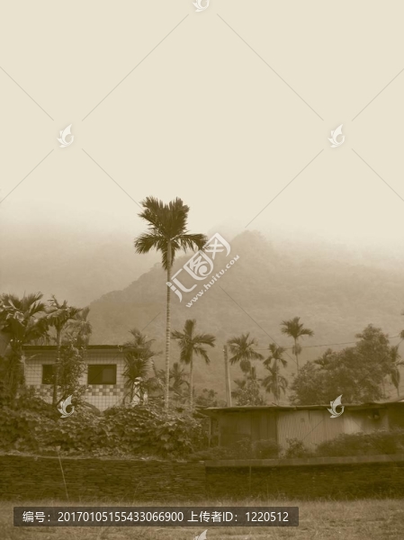 老臺灣山村