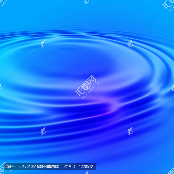 藍色的水波紋