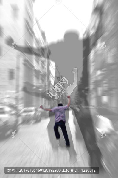 跑了！