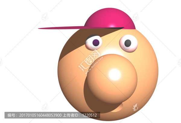 3D渲染emotico