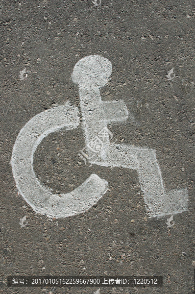 殘疾人停車標志