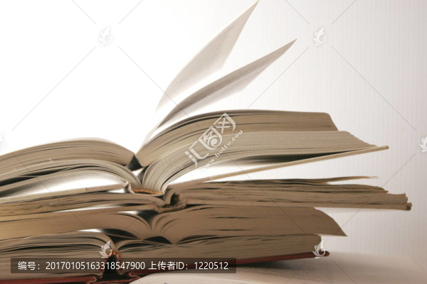 堆書