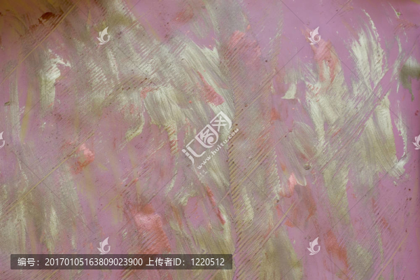 粘貼紙：粉紅色和銀色的抽象