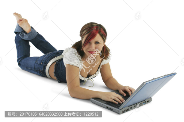 女人樓的筆記本電腦