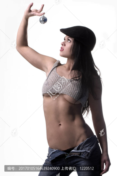 女孩與迪斯科球