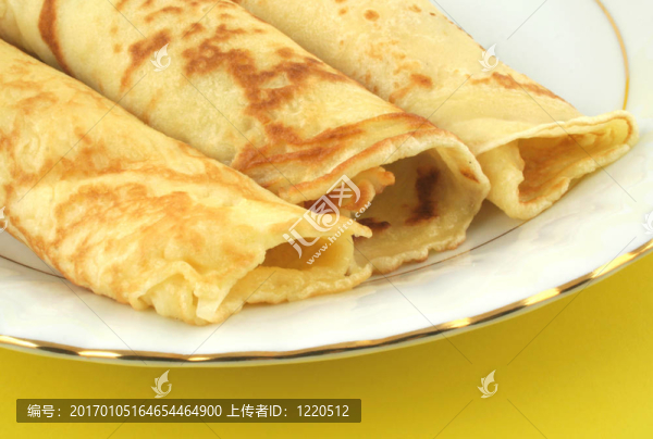 鮮煎餅上的鮮煎餅