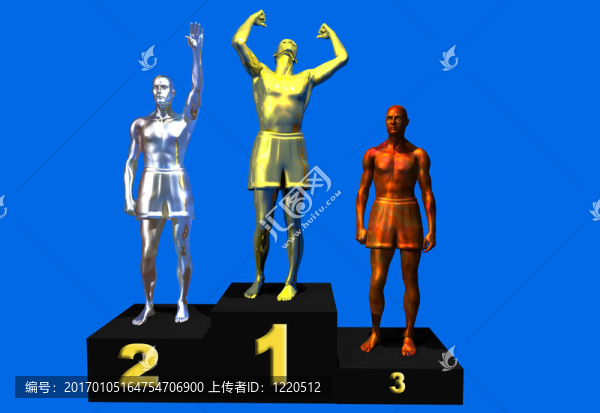 冠軍領(lǐng)獎臺上