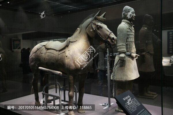 秦始皇,兵馬俑,鞍馬騎兵俑