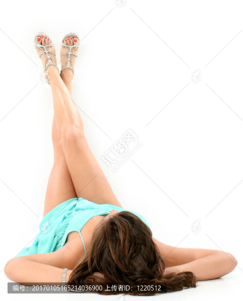 女人的性感的腿