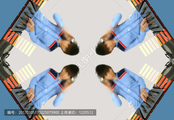 時(shí)髦的女DJ模式