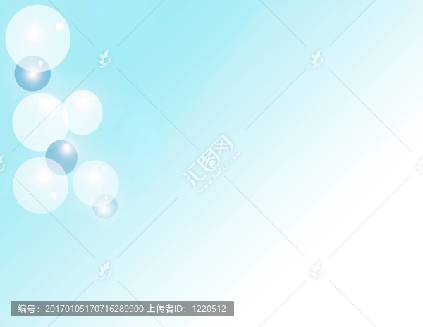 藍(lán)色的泡泡