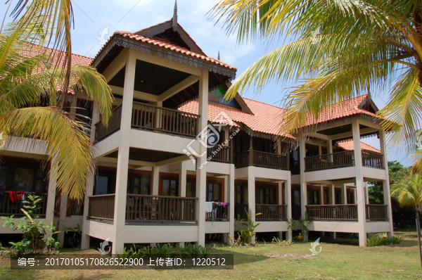 海灘度假村建筑1
