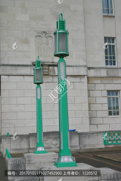 20年代藝術(shù)裝飾風(fēng)格的路燈-匯圖網(wǎng) www.fosd68.com 20年代藝術(shù)裝飾風(fēng)格的路燈