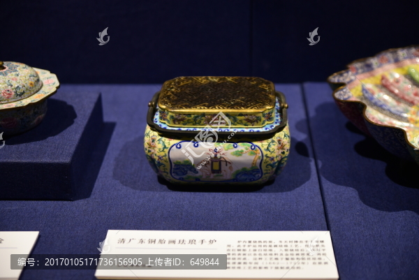 清廣東畫琺瑯