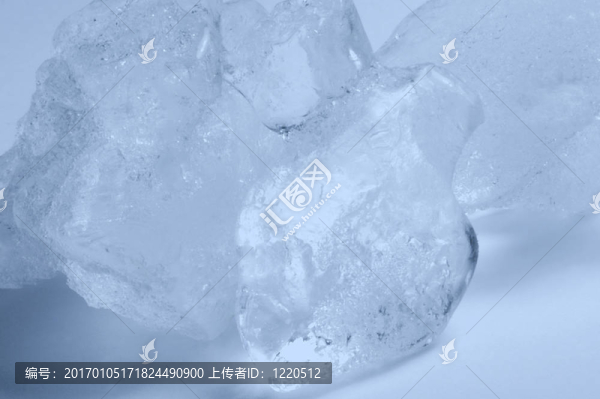 藍色的冰