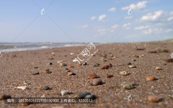 海灘上的石頭