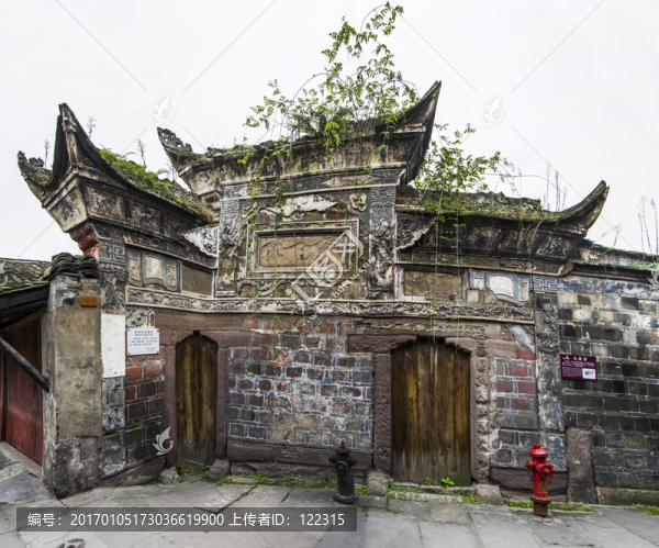李莊羊街文昌宮全景圖