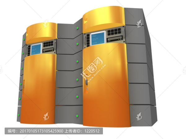 橘黃色的3D,Server