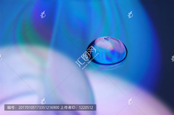 水滴上的鎘