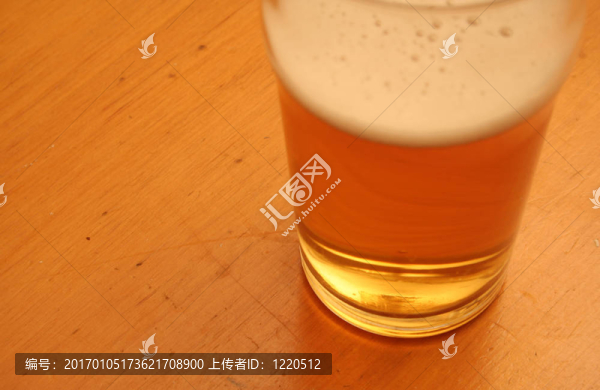 一品脫的啤酒
