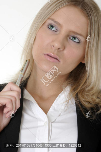 誘人的年輕女性思維