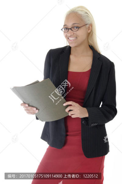 誘人的年輕商業(yè)女人